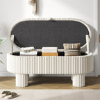 Storage Ottoman Upholstered Bench With Lift-Top Storage