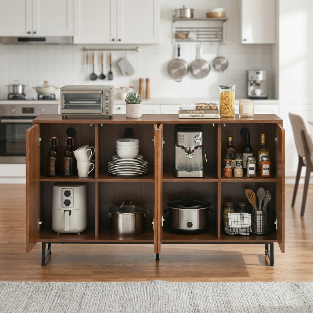 Mid-Century Modern Server, Sideboard & Buffet