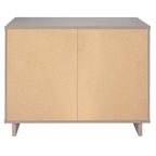 Solid Wood 3 Drawer Dresser with Ribbed Fronts - Multiple Colors