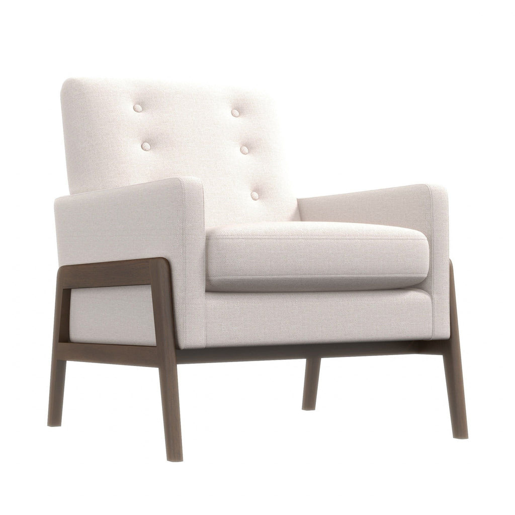 Cole Solid Wood Lounge Chair