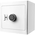 Durable Construction Jewelry Safe with Fireproof Protection - White or Black