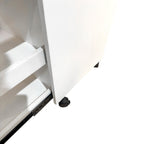 Sliding Snack Cabinet Organizer with Wheels - Particle Board