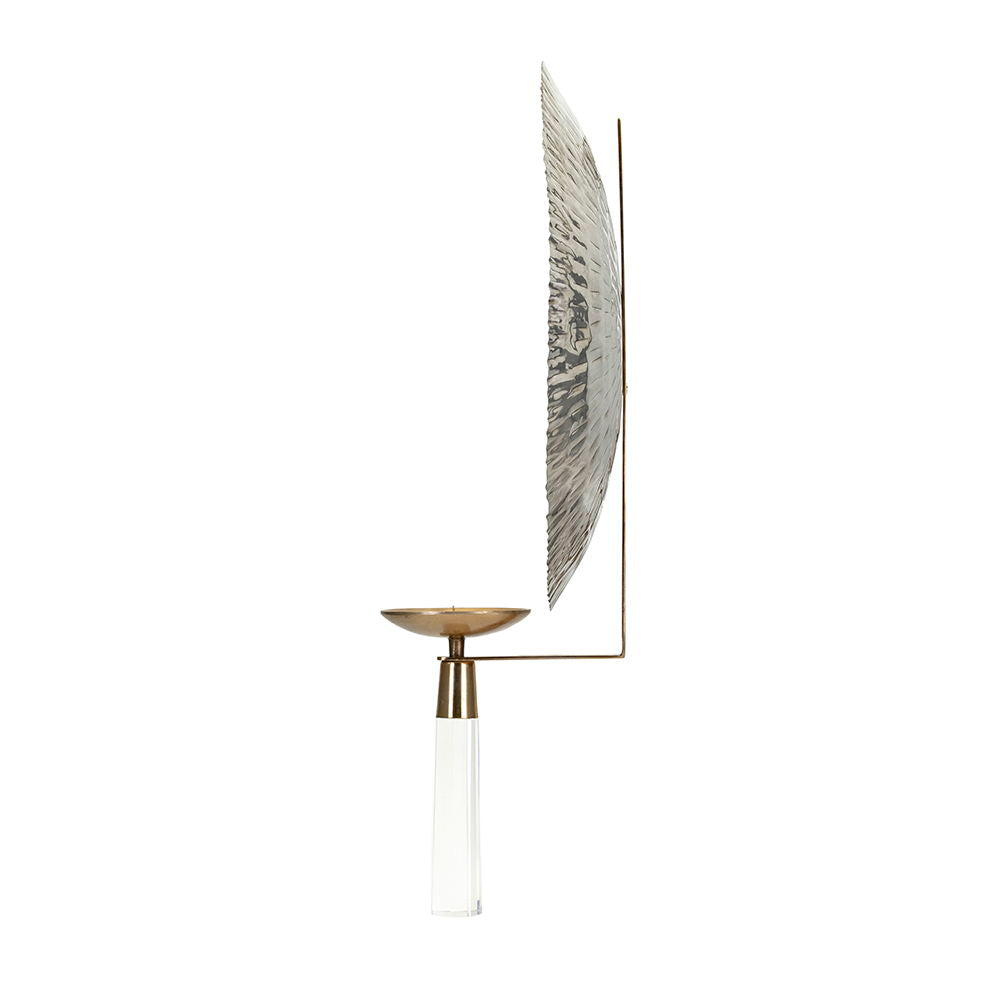 Maria Wall Sconce with Modern Circular Design - Gold