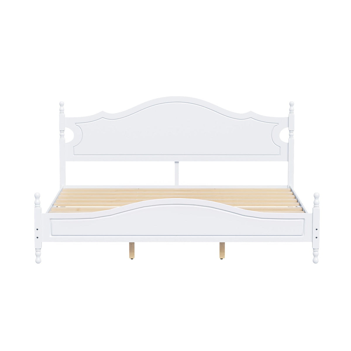 King Bed Frame with Headboard