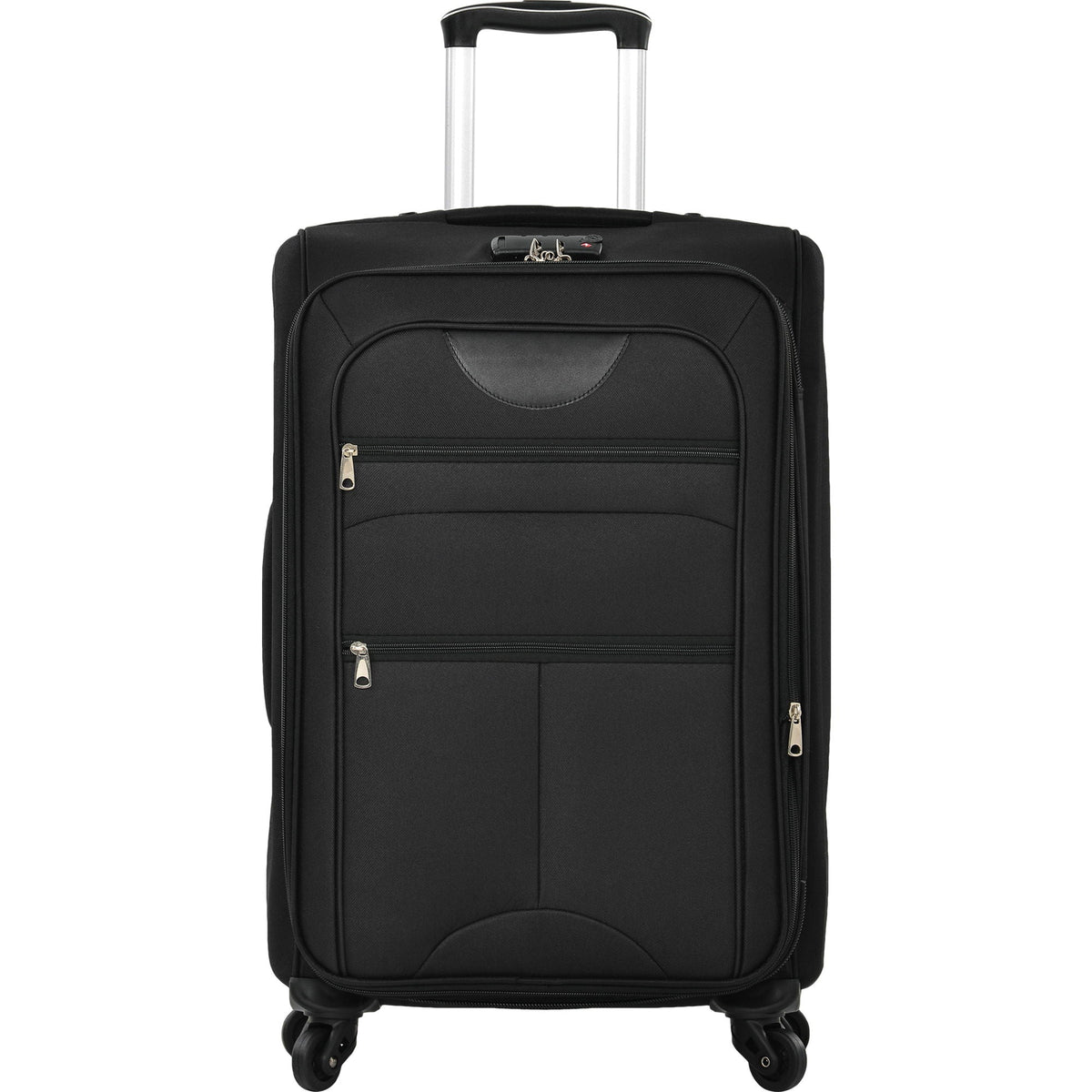 Expandable Softside Luggage 3 Piece Set with Spinner Wheels - Multiple Colors