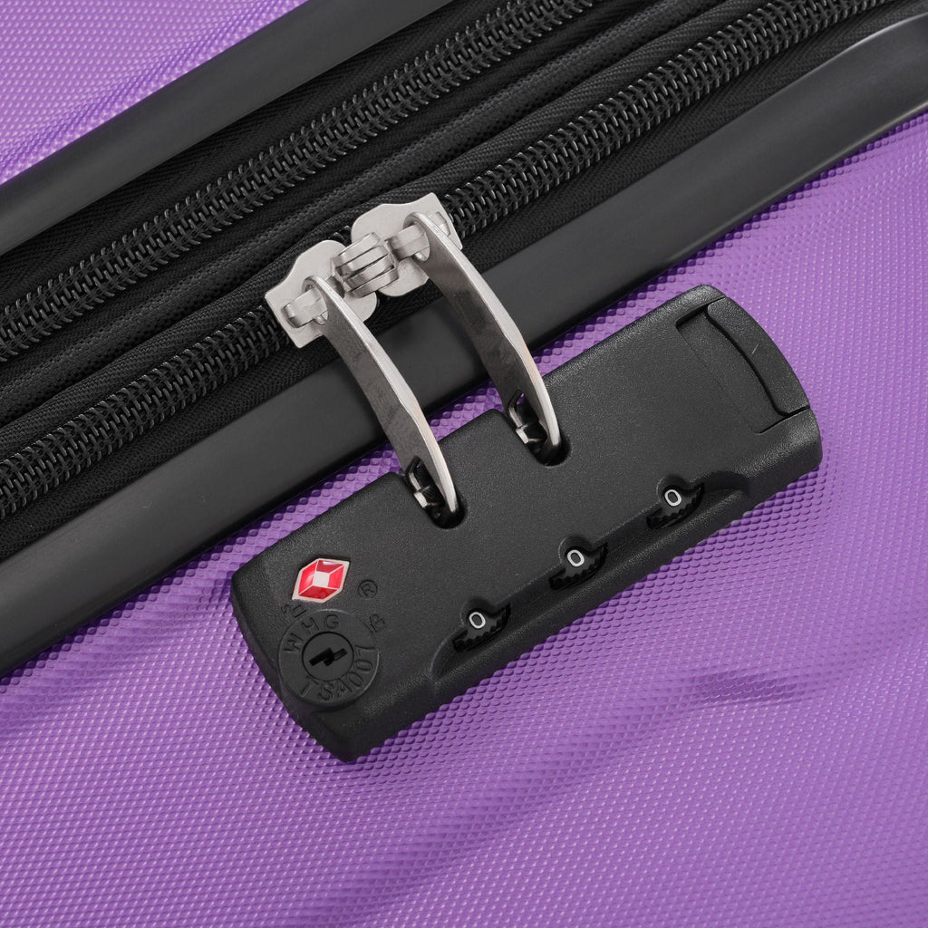 Expandable 2 Piece Luggage Set with TSA Lock and Spinner Wheels - Multiple Colors