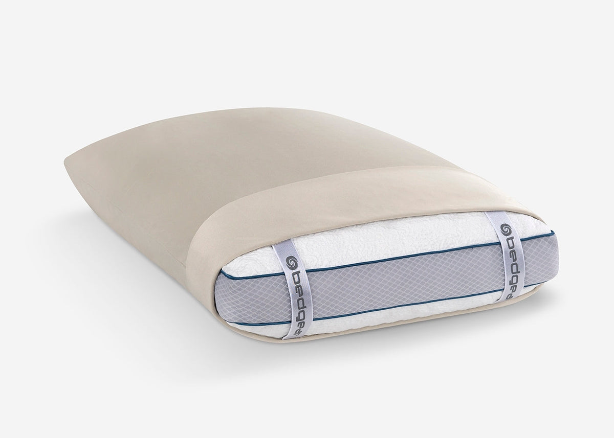 Moisture-Wicking Split Cal King Sheet Set with Secure Fit - Beige