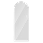 Arch Design LED Full Length Mirror with Dimmable LED Lights - Silver