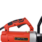 14" Electric Cut Off Saw with Water Line Attachment - Black / Silver