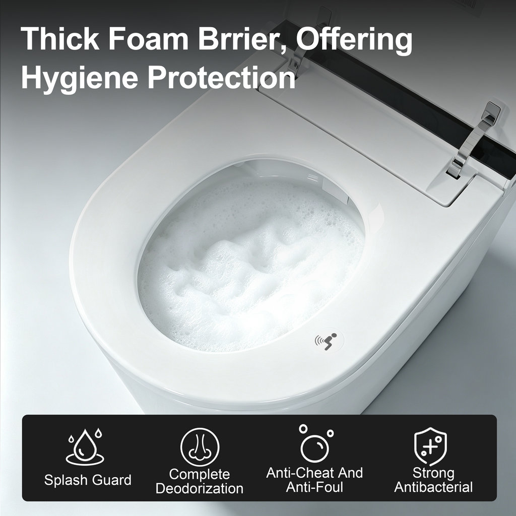 Intelligent All-In-One Toilet with High-Speed Drying - Porcelain