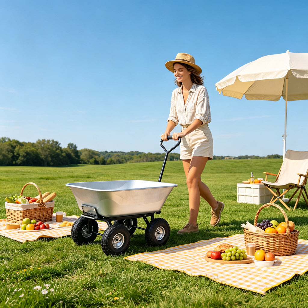 Folding Poly Garden Dump Truck