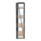 Contemporary Bookcase with Four Open Shelves - White or Black