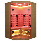 5-Person Hemlock Far-Infrared S Model Sauna