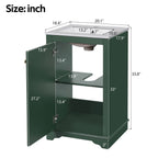Bathroom Vanity With Sink, Freestanding Single Cabinet Set