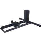 Heavy Duty Adjustable Motorcycle Stand / Wheel Chock with 1800 lb Capacity - Black