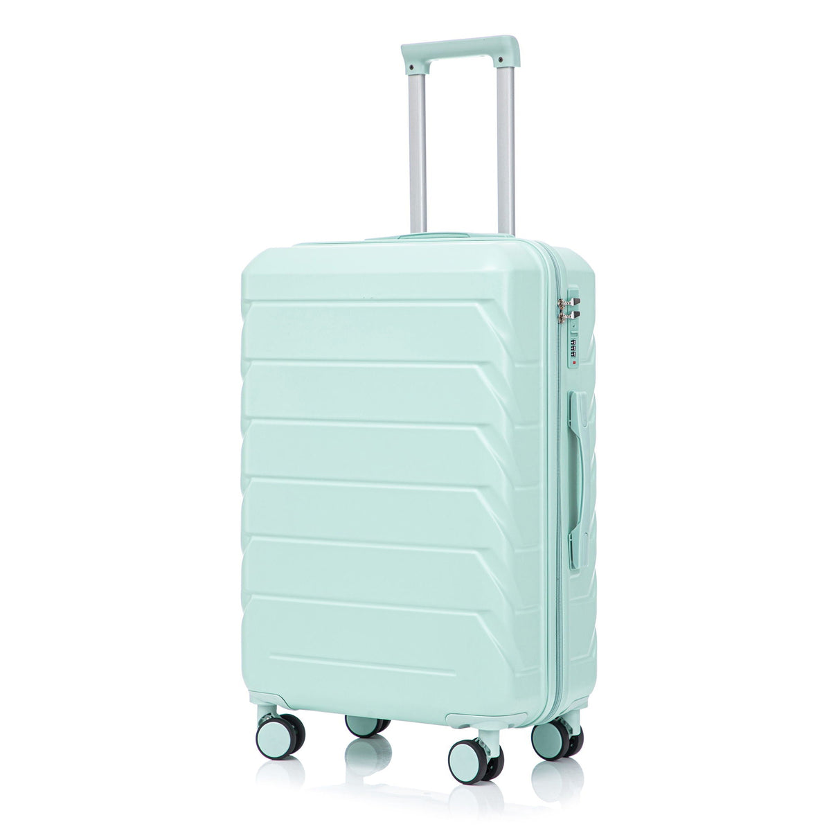 3 Pieces Set Spinner Wheel Luggage With Combination Lock