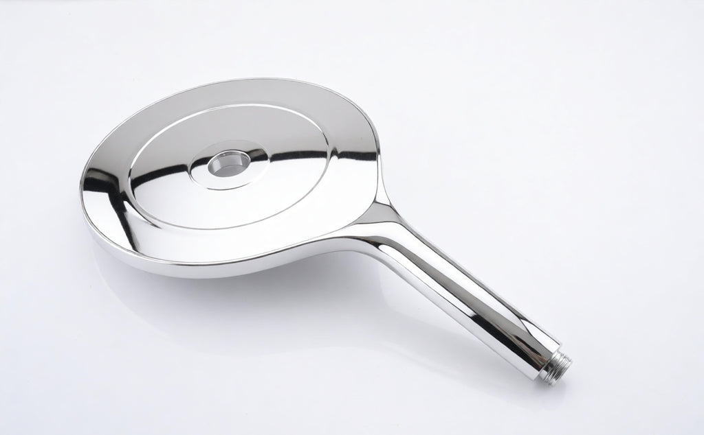 High Pressure Dual Shower Head Set with Adjustable Slide Bar - Silver