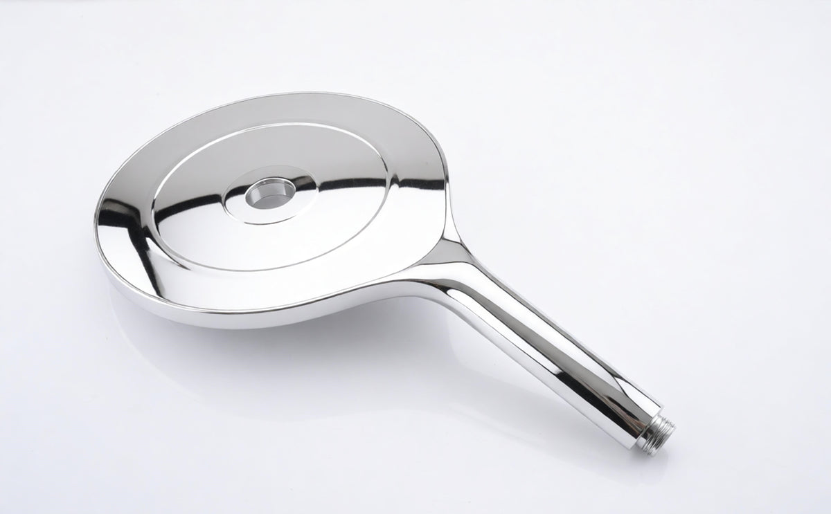 High Pressure Dual Shower Head Set with Adjustable Slide Bar - Silver