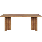 Vintage Executive Desk with Thickened Tabletop – Light Brown or Dark Brown