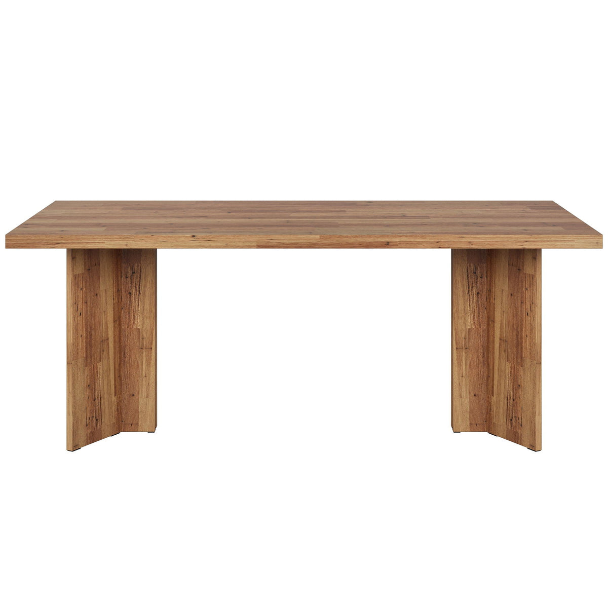 Vintage Executive Desk with Thickened Tabletop – Light Brown or Dark Brown