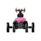 Electric Kids Pedal Go Kart with Adjustable Seat and Foldable Design - Multiple Colors