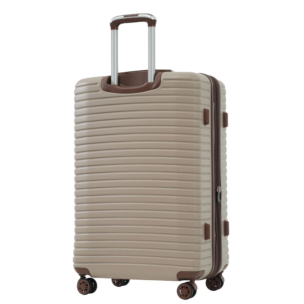 4 Piece Hard Shell Luggage Set with Spinner Wheels - Multiple Colors