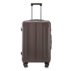 3 Piece ABS Spinner Wheel Luggage Set with Spinner Wheels - Brown