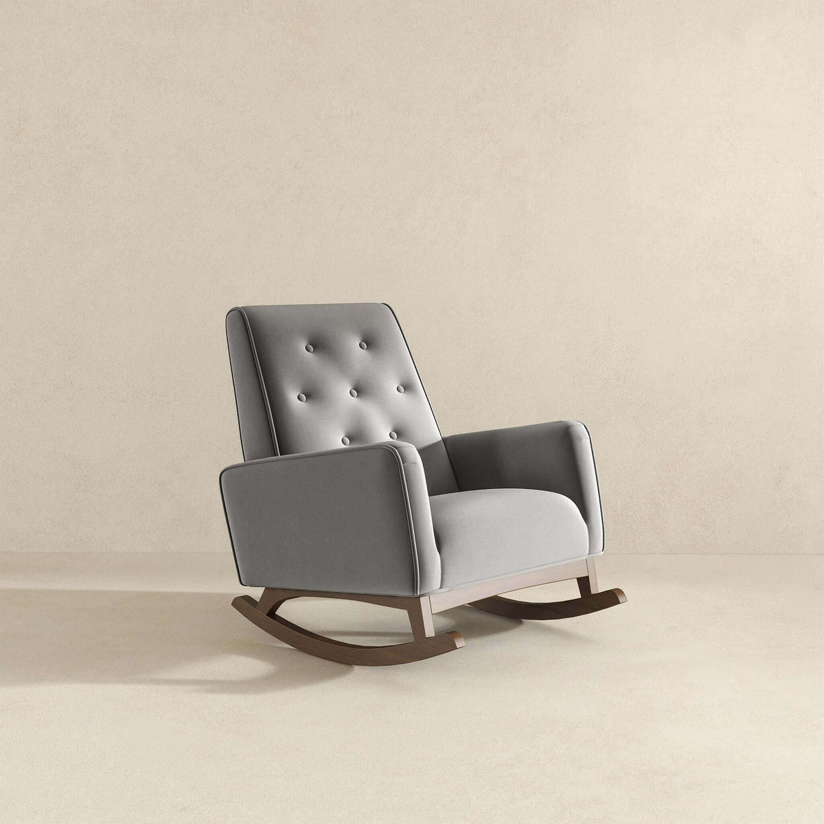 Demetrius Solid Wood Rocking Chair - Multiple Colors