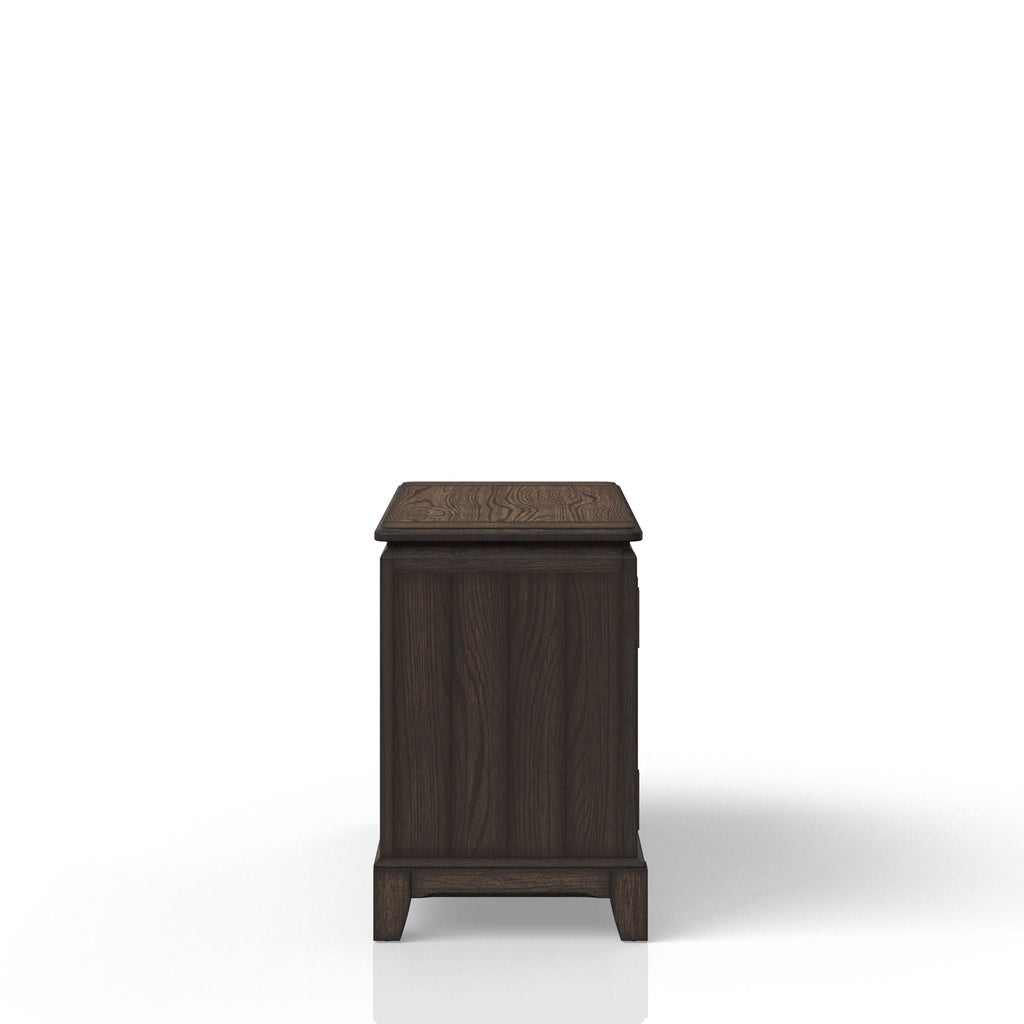 Chocolate Office Storage Credenza with Traditional Design - 47" Wide