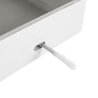 Wall Mounted Bathroom Vanity with Resin Sink and Soft Close Drawer - Imitative Oak