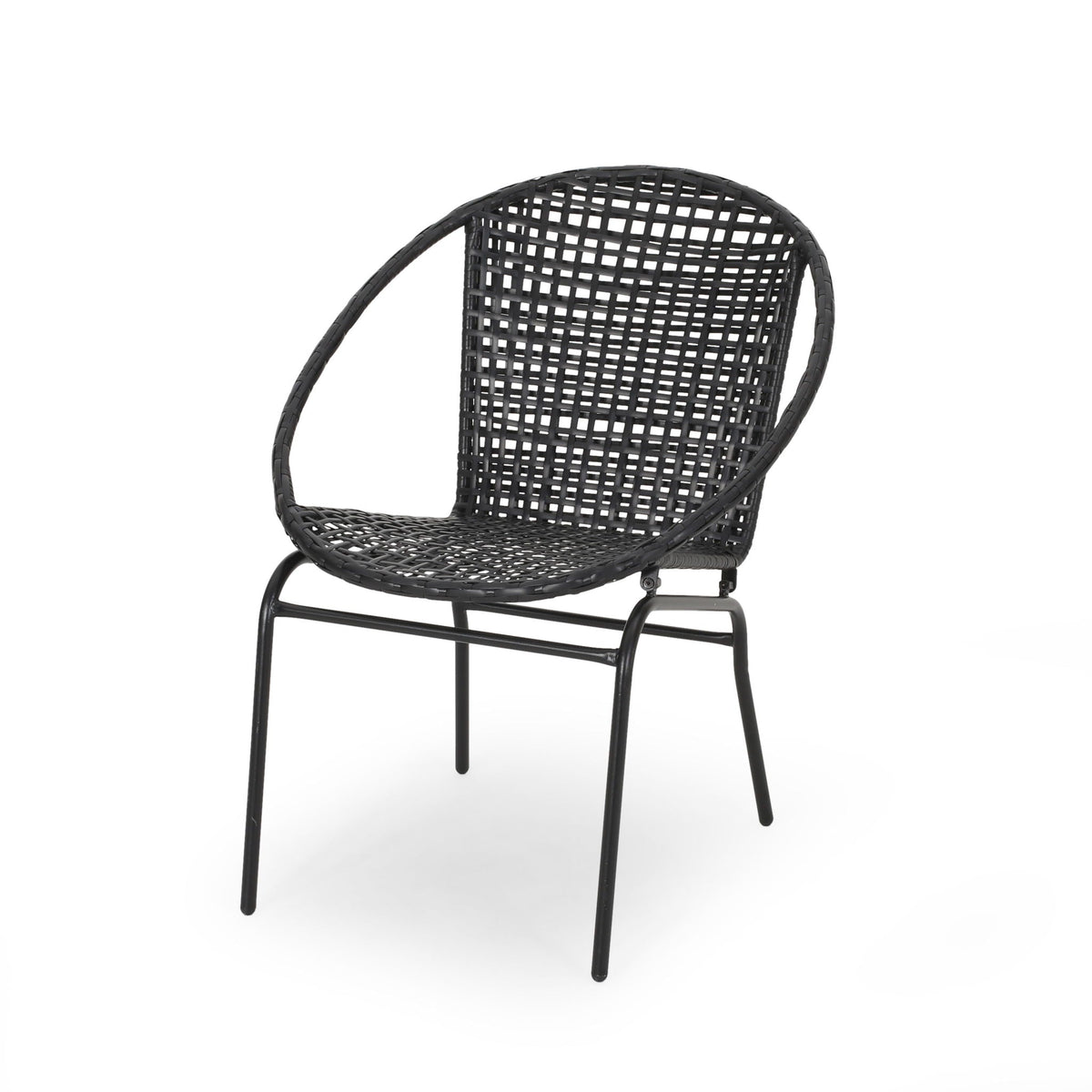 Java Chair with Comfortable Design - Black