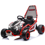 24V 400W Electric Kids Ride-On Toy with Drift and Bluetooth - Red