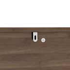 Corner Dog Crate with Fluted Drawer - White or Dark Brown