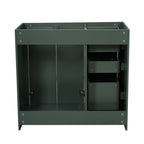 Retro Style Bathroom Vanity with Soft Closing Doors - Multiple Colors