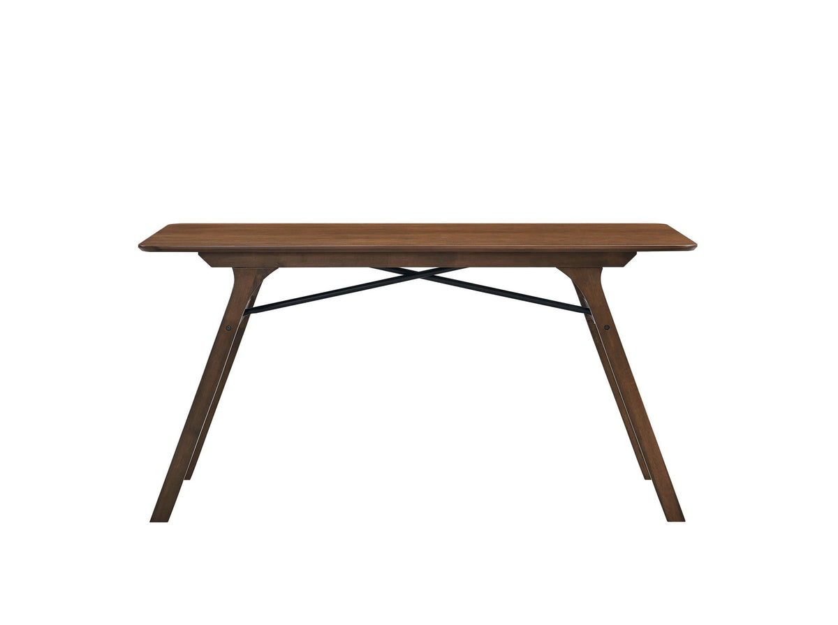 Kaela 7-Piece Dining Room Set - Walnut / Light Gray
