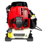 Backpack Gas Leaf Blower with 76Cc Engine – Red