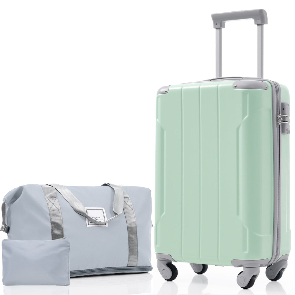 20 Inch Carry On Luggage Set - 3 Piece with Spinner Wheels