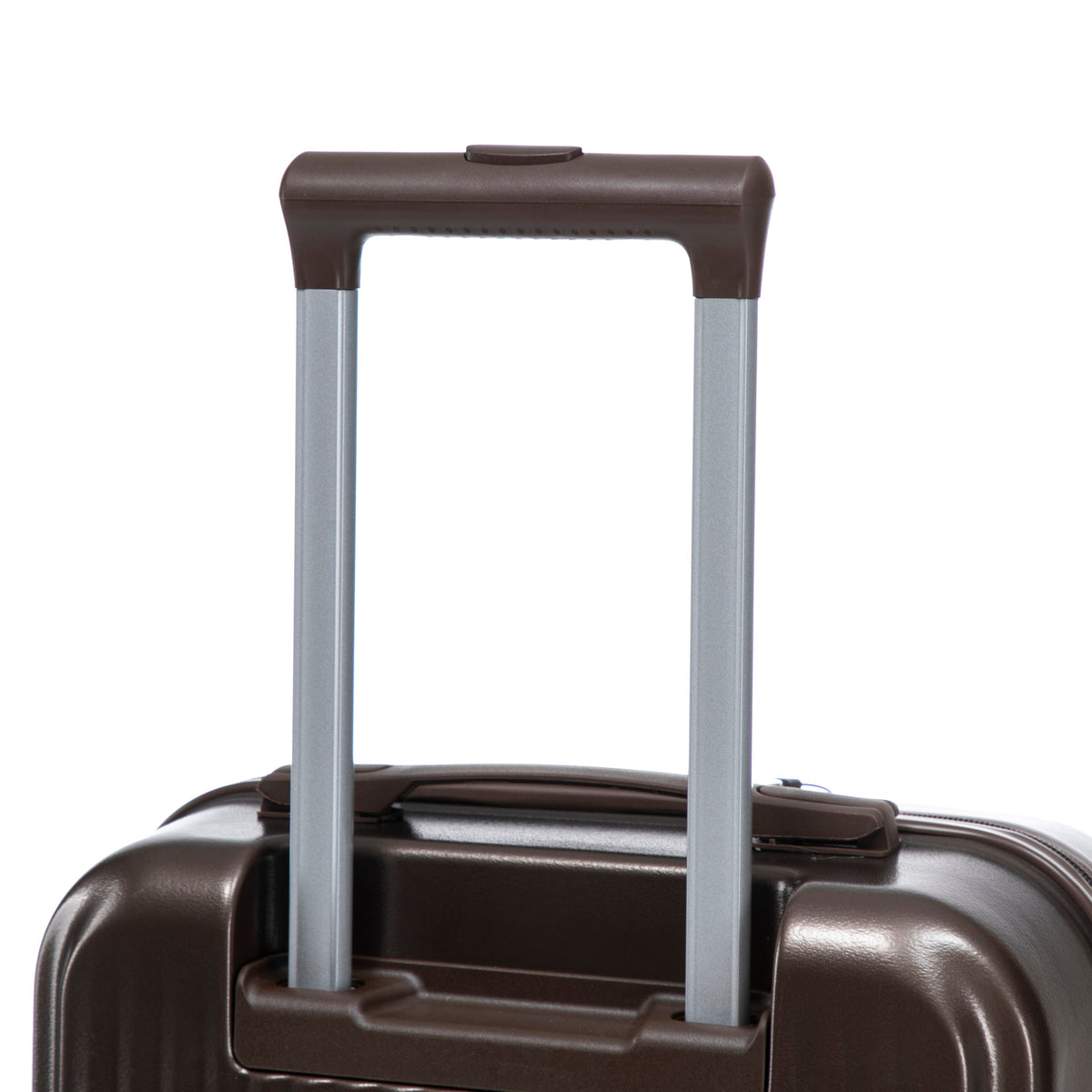ABS Spinner Wheel Luggage Set with Cosmetic Case - Brown