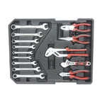 899 Piece Home Repair Tool Set with Rolling Toolbox - Pearl Silver or Black