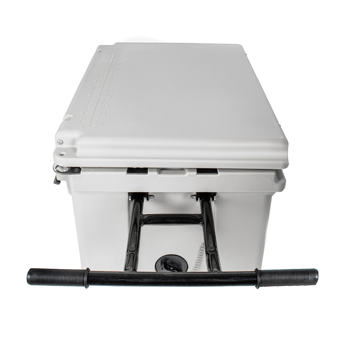65 Quart Heavy-Duty Outdoor Cooler with 6-Day Ice Retention - White