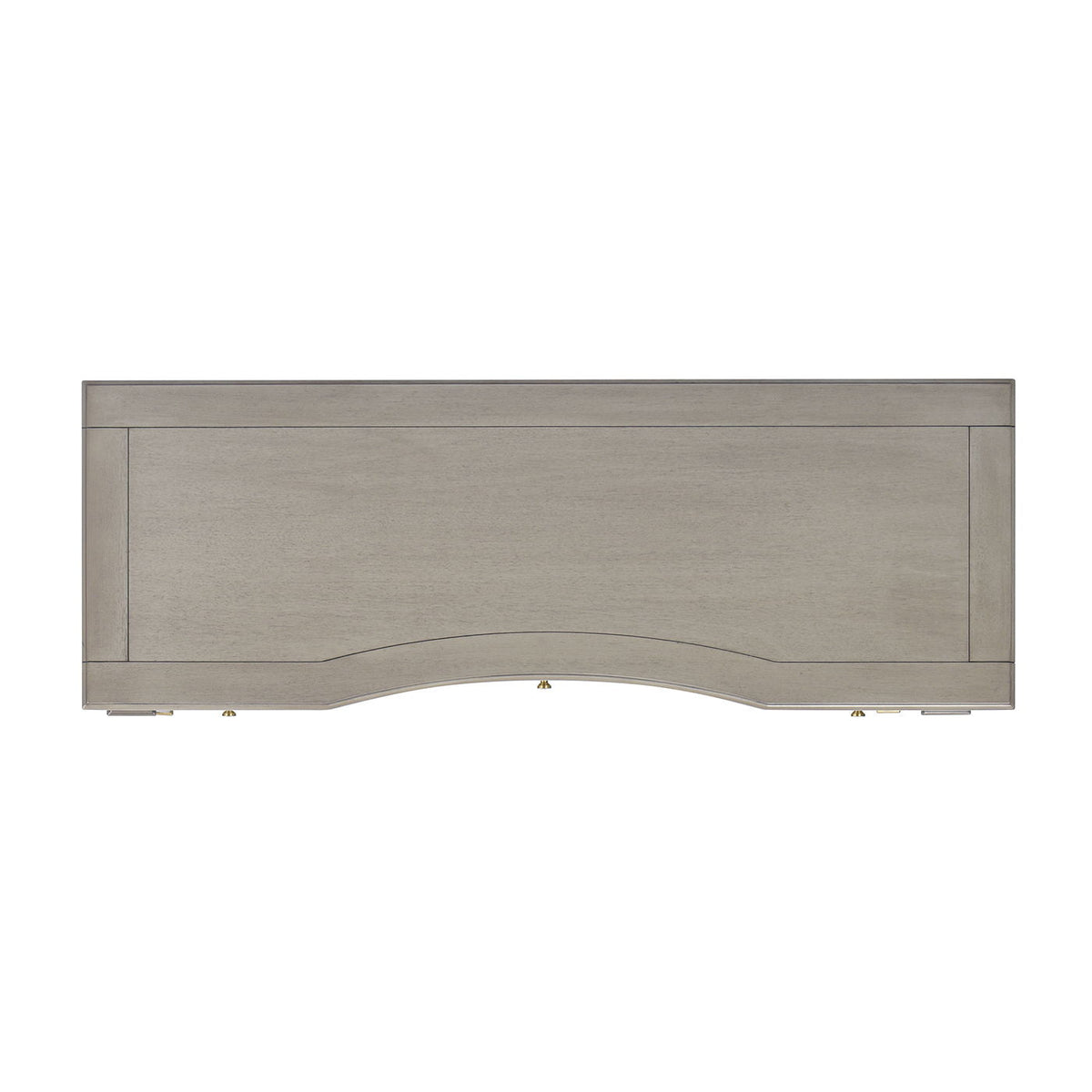 Dauphin 3 Drawer Executive Desk with Soft-Close Drawers - Light Brown or Gray