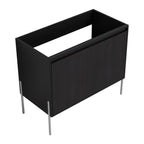 Freestanding Bathroom Vanity with Soft Close Cabinet Doors - Light or Dark Brown