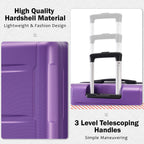 Expandable 2 Piece Luggage Set with TSA Lock and Spinner Wheels - Multiple Colors