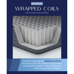 10" Hybrid Euro Top Mattress with Plush Comfort - Dark Gray