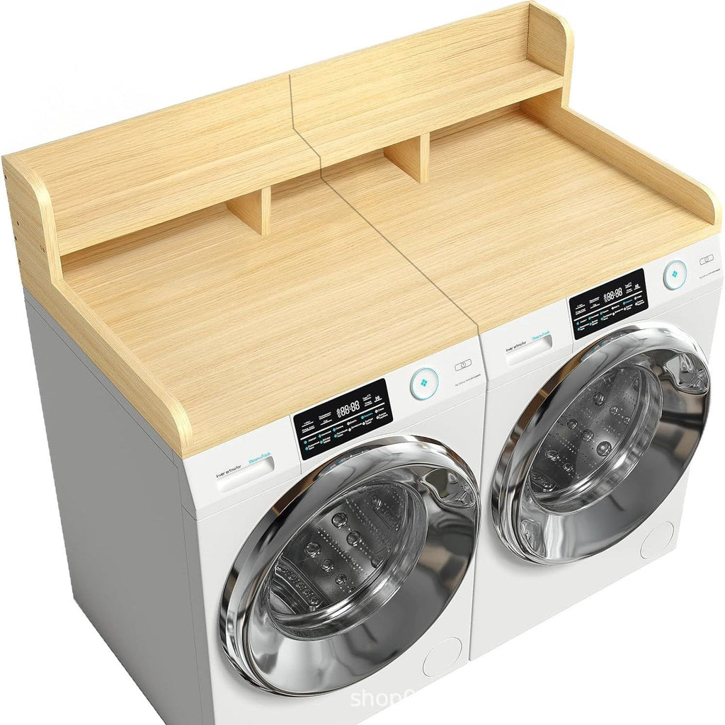 Washer Dryer Countertop with Non-slip Pads - Oak