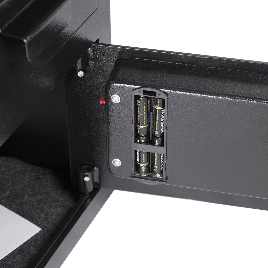 Durable Keypad Depository Safe with Dual PIN Access - Black