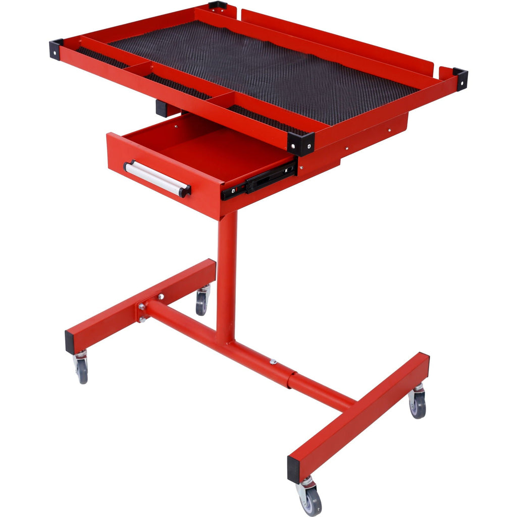 Adjustable Tear Down Work Table With Drawer