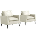 TS Cat Paw Leather Upholstered Sofa Set