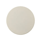 Round Accent Table with Pedestal Base - White or Dark Brown
