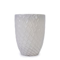Ceramic Planter with Drainage Hole - White or Light Blue